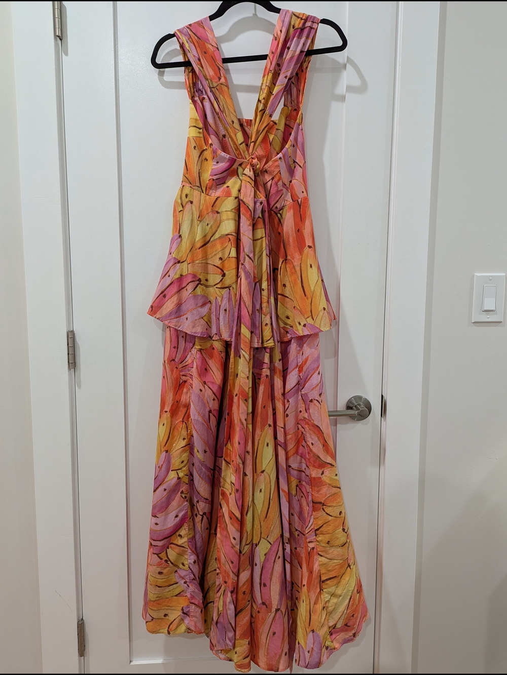 FARM Rio Pink, Orange & Yellow Floral Maxi Dress - Picture 6 of 9
